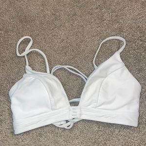 White swim top